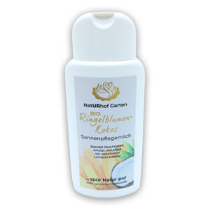 Bio Ringelblumen-Kokos Sonnenplegemilch 200ml
