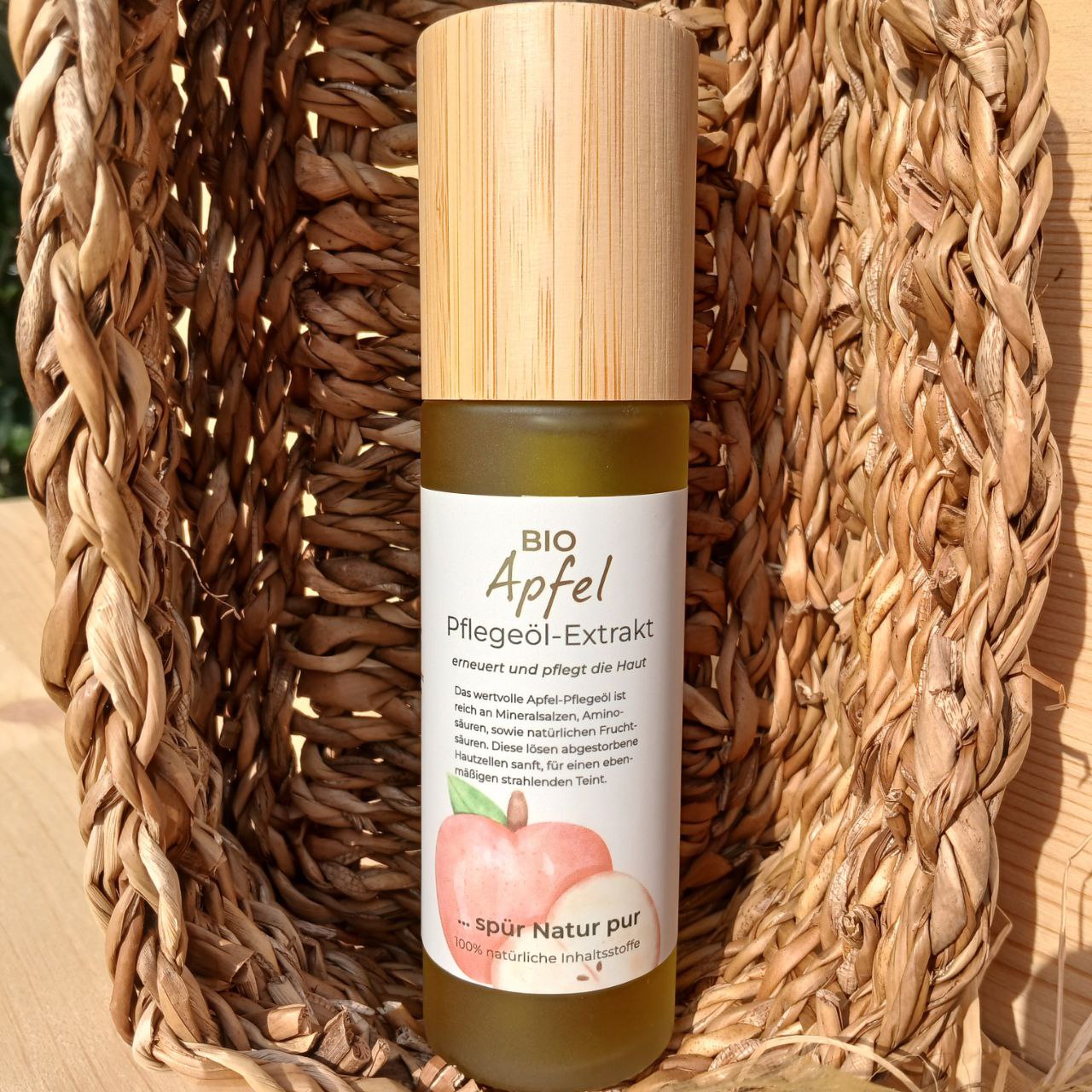 Bio Apfel Pflege Öl Extrakt 100ml – Bild 2