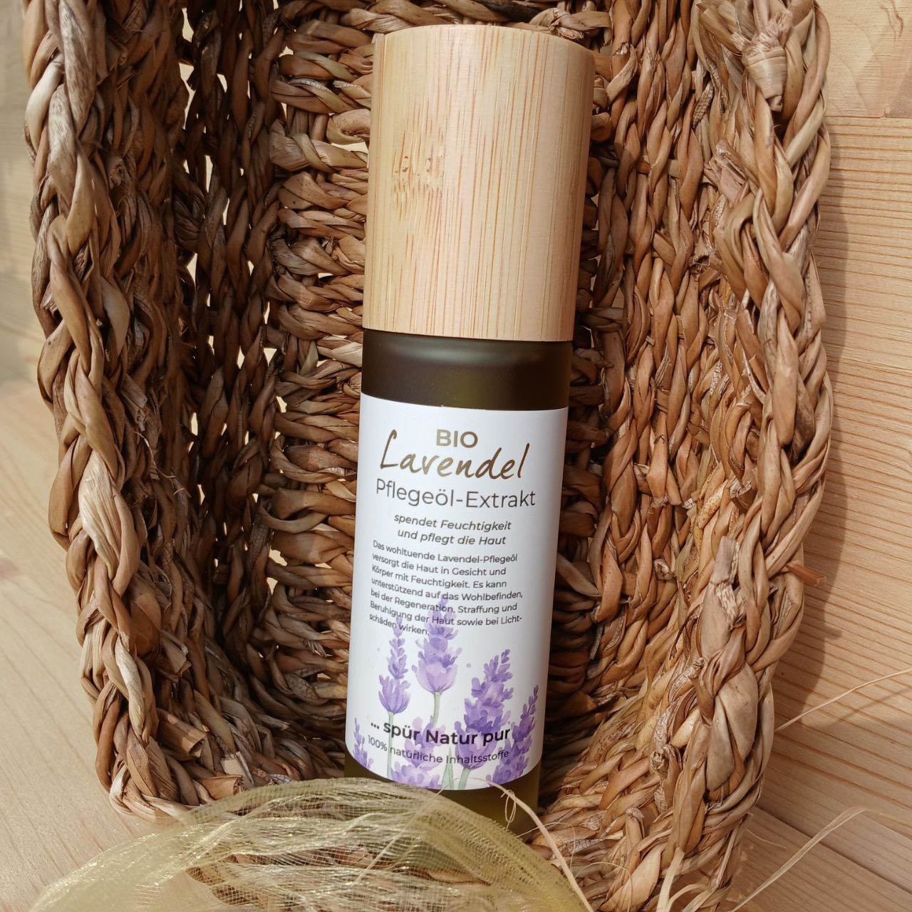 Bio Lavendel Pflege Öl Extrakt 100ml - Image 4